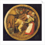 The Drunkard Pushed into the Pigsty by Pieter the Elder Bruegel