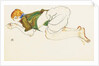 Kneeling woman, 1912 by Egon Schiele