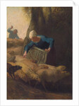 Counting the Flock, 1847-49 by Jean-Francois Millet