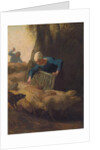 Counting the Flock, 1847-49 by Jean-Francois Millet