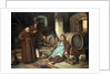 Monks in a cellar, 1873 by J. Haier