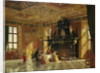 Interior of the Knight's Hall, Palace of Fredericksborg, near Copenhagen by Heinrich Hansen