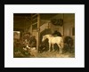 Stable Interior by John Frederick Herring Snr