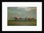 Racing at Cheltenham, 1826 by English School