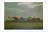 Racing at Cheltenham, 1826 by English School