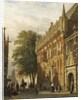 The Stadhuis at Kampen, The Netherlands, 1862 by Cornelius Springer