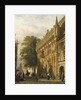 The Stadhuis at Kampen, The Netherlands, 1862 by Cornelius Springer