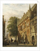 The Stadhuis at Kampen, The Netherlands, 1862 by Cornelius Springer
