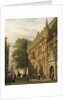The Stadhuis at Kampen, The Netherlands, 1862 by Cornelius Springer