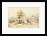 Royal Crescent, Cheltenham, c.1850 by James Charles Oldmeadow