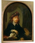 Self Portrait by Gerrit or Gerard Dou