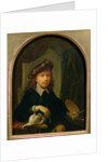 Self Portrait by Gerrit or Gerard Dou