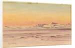 Antarctic coastal scene, 1901-04 by Edward Adrian Wilson