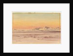 Antarctic coastal scene, 1901-04 by Edward Adrian Wilson