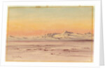 Antarctic coastal scene, 1901-04 by Edward Adrian Wilson