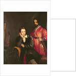 Portrait of Gustavus von Holst with his brother Theodore by Theodor M. von Holst