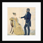 Portrait of Captain and Mrs George Ruddle, c.1835 by Richard Dighton