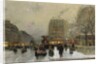 Paris Street Scene by Luigi Loir