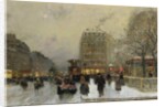 Paris Street Scene by Luigi Loir