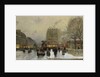 Paris Street Scene by Luigi Loir