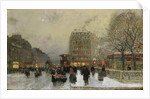 Paris Street Scene by Luigi Loir