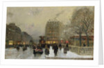 Paris Street Scene by Luigi Loir