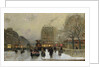 Paris Street Scene by Luigi Loir