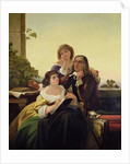 John Milton Composing Poetry by Leon Bortarel