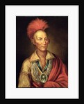 Portrait of Black Hawk by Homer Henderson c.1870 by Charles Bird King