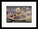 The 'Universal Brotherhood' Barge at the World's Columbian Exposition, Chicago, 1893 by Thure de Thulstrup