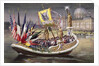 The 'Universal Brotherhood' Barge at the World's Columbian Exposition, Chicago, 1893 by Thure de Thulstrup