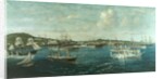 Blockade Runners in Port at St. George, Bermuda, c.1861-65 by William Torgerson