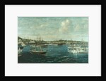 Blockade Runners in Port at St. George, Bermuda, c.1861-65 by William Torgerson
