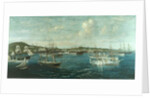 Blockade Runners in Port at St. George, Bermuda, c.1861-65 by William Torgerson