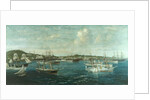 Blockade Runners in Port at St. George, Bermuda, c.1861-65 by William Torgerson