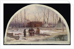 The Winter Quarters of Father Marquette, 1674, 1900 by Lawrence Carmichael Earle