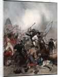 Battle of Bunker Hill, June 17th, 1775, 1859 by Alonzo Chappel
