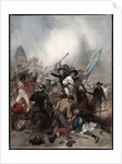 Battle of Bunker Hill, June 17th, 1775, 1859 by Alonzo Chappel