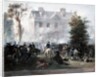 Battle of Germantown, Attack on Judge Chew's House, 1860 by Alonzo Chappel