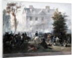 Battle of Germantown, Attack on Judge Chew's House, 1860 by Alonzo Chappel
