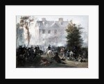 Battle of Germantown, Attack on Judge Chew's House, 1860 by Alonzo Chappel