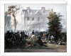 Battle of Germantown, Attack on Judge Chew's House, 1860 by Alonzo Chappel