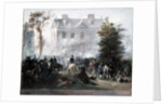 Battle of Germantown, Attack on Judge Chew's House, 1860 by Alonzo Chappel