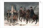 Surrender of Colonel Rall at the Battle of Trenton, December 26th, 1776, 1858 by Alonzo Chappel