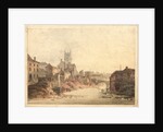 View of the River Irwell, Manchester, c.1820-30 by English School
