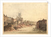 View of the River Irwell, Manchester, c.1820-30 by English School