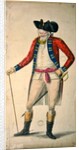 Portrait of Lieutenant Colonel Chadwick, late 18th century by English School