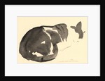 Sleeping cat, 1984 by Claudia Hutchins-Puechavy