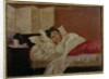 Arthur Rimbaud in his Bed in Brussels by Jef Rossman