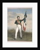 Louis-Philippe bearing the tricolore flag on the barricades during Revolution of 1830 by French School